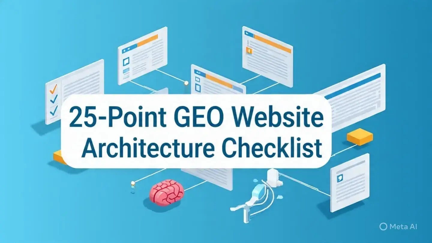 GEO Audit Checklist
